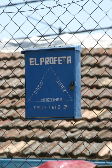 El buzón de la casa de Diego, 2011.