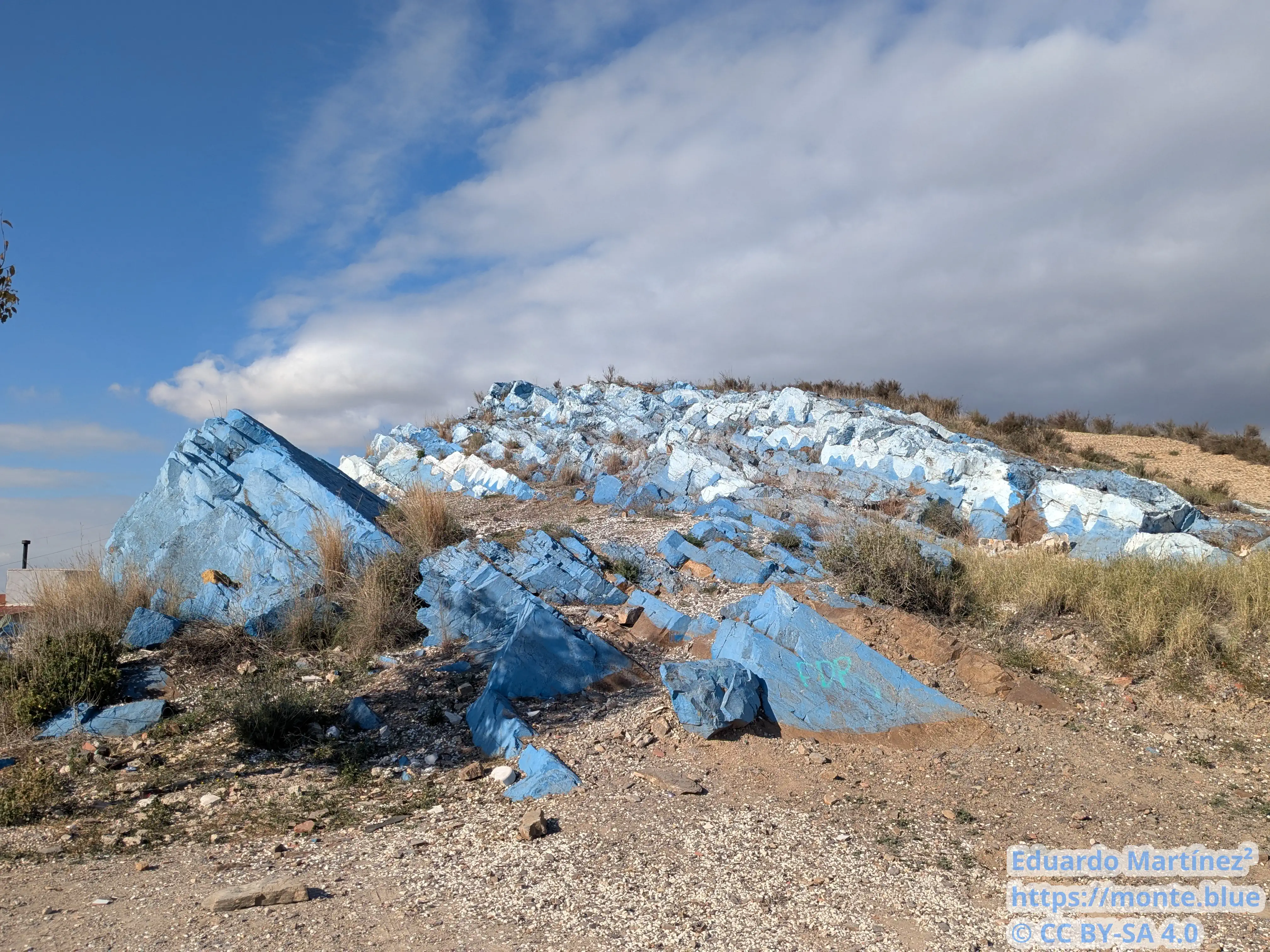 Planos de la montaña azul, diciembre 2024.