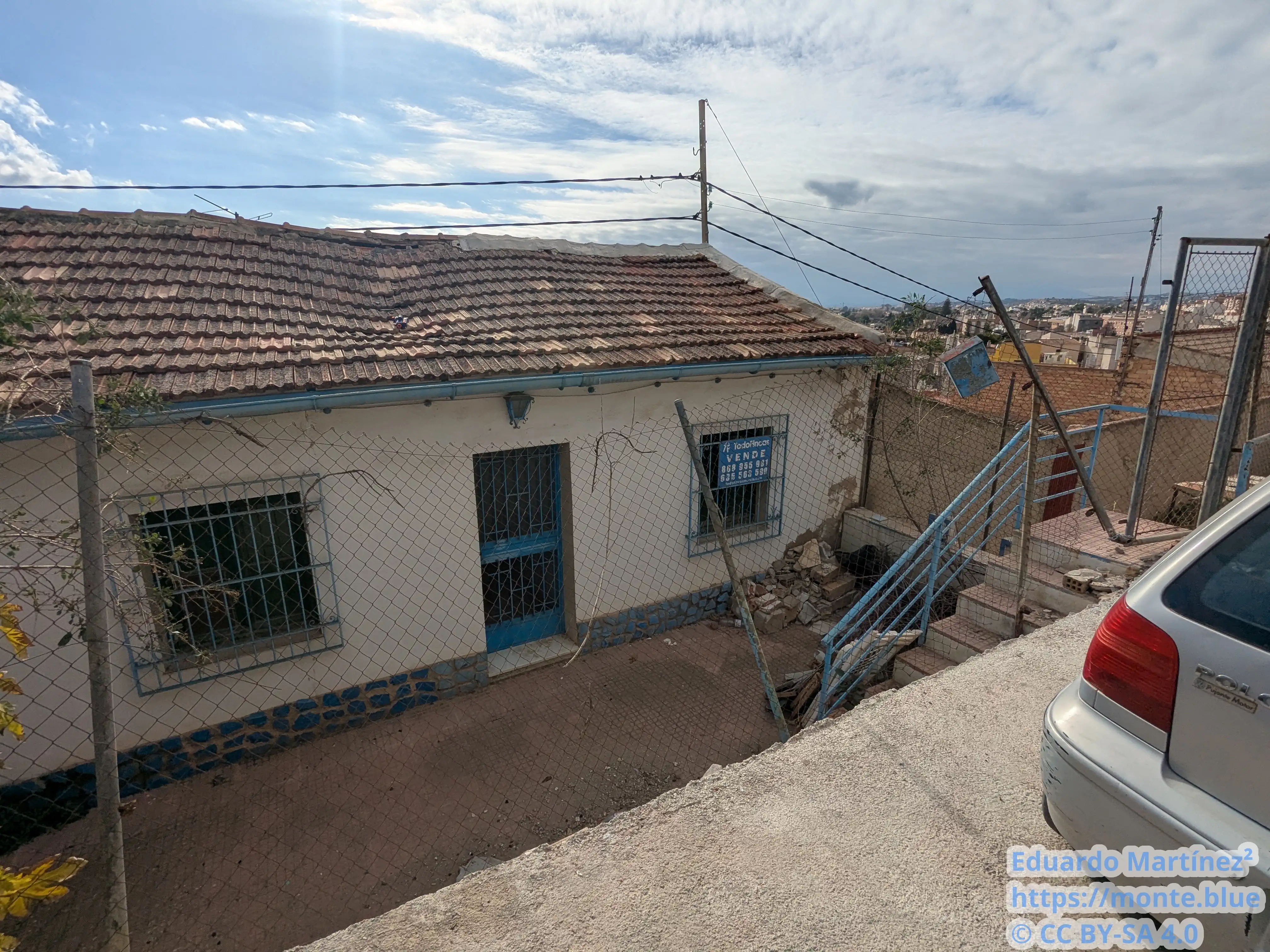 La casa de Diego, autor de la montaña azul, diciembre 2024.